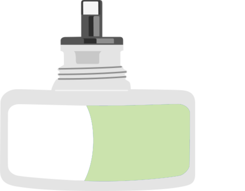 Piexo 120ml air freshener refill bottle